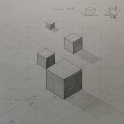 How To Draw Isometric Grid And A Cube Basic