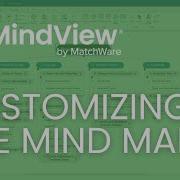 MindView 9 Customizing The Mind Map