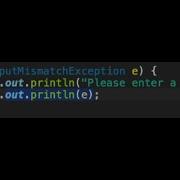 JAVA How To Use TRY CATCH Featuring Switch Statement