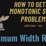 Maximum Width Ramp How To Identify Monotonic Stack Dry Runs Leetcode 962 CodestorywithMIK