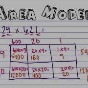 Multiplying With Area Models And The Standard Algorithm