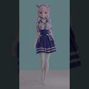 Walk Cycle Render Test MMD With Blender
