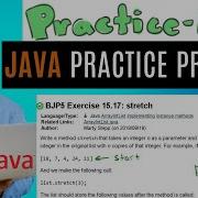 Java Practice It Exercise 15 17 Stretch ArrayList Implementing Instance Methods