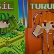 24 SAAT BOYUNCA TEK RENK CHALLENGE MineGreen Minecraft