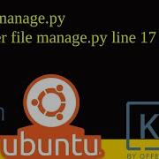 Python Manage Py Runserver File Manage Py Line 17 From Exc