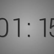 1 Minutes 15 Seconds Countdown Timer Beep At The End Simple Timer One Min Fifteen Sec