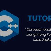 CARA MEMBUAT PROGRAM MENGHITUNG KELILING DAN LUAS LINGKARAN MENGGUNAKAN C