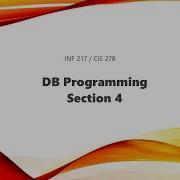 Oracle DB Programming Section 4 Single Row Functions I String Math Date Functions