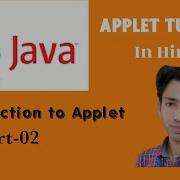 Java Applet Tutorial In Hindi Introduction To Applet Part 02