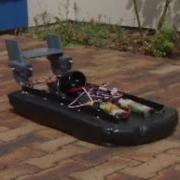 Soviet Gus Class Скат RC Hovercraft Prototype