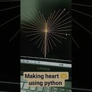 Making Beautiful Heart Using Python Turtle Animation Python Technology Coding Viral Design
