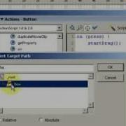 Flash Create Draggable Buttons