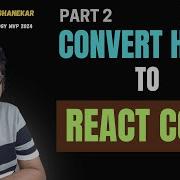 Build React Website Convert Static HTML To React Code Part 2 ReactJS Tutorial Reactjs