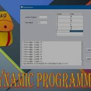 Solving Knapsack Problem Dynamic Programming Using Java Part 2 2