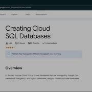 Creating Cloud SQL Databases Qwiklabs Coursera CLI