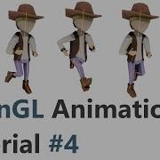 OpenGL Skeletal Animation Tutorial 4 Collada Dae Format