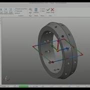 Autodesk PowerMill Multiaxis Drilling Toolpath