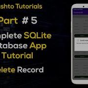 5 Android Sqlite Complete App Tutorial Deleting Record From Sqlite Database And Recyclerview