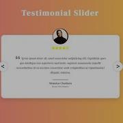 How To Make A Responsive Testimonial Slider Using HTML CSS JavaScript Coding Css