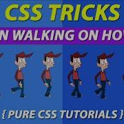 Man Walking Using Sprite Image Using Pure CSS By VRPawar Plz SUBSCRIBE My Channels