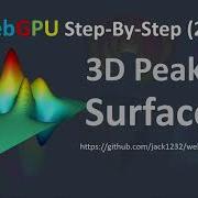 WebGPU 26 3D Peaks Surface