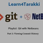 Part 2 Viewing Commit History Git With Netbeans