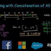 Substring With Concatenation Of All Words Leetcode 30