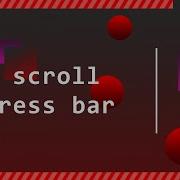 JS Page Scroll Progress Bar прогресс бар прокрутки страницы