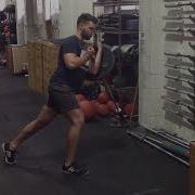 Landmine Zercher Split Stance Hip Hinge