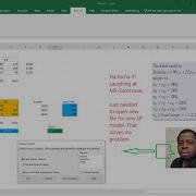 Transportation Problem Solution Using MS Excel Solver Detailed Solution Dr Hezekiah O B