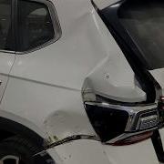 Volkswagen Official Repair SUV Side Collision Accident Car Repair