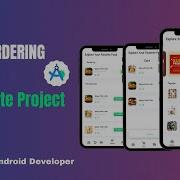 Implementation Of BottomNavigation And Fragments Food Ordering App 4 Android Studio Project
