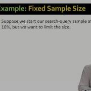 Lecture 39 Sampling A Stream Mining Of Massive Datasets Stanford University