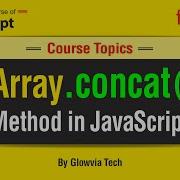 Array Concat Method Concat Array Method In Javascript Tutorial In Hindi Urdu