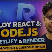 Deploy React Node Js Website On Netlify Render 2026 Guide
