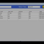 VB NET Поиск студентов по классам поиск как в Google DataGridView ComboBox TextBox CODER