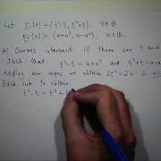 Intersection Of Vector Functions Example