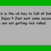 Call Of Duty 4 Modern Warfare Cd Key