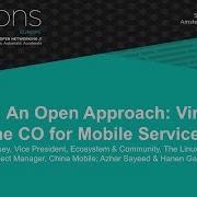Keynote An Open Approach Virtualizing The CO For Mobile Services