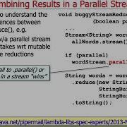 Java Parallel Streams Internals Combining Results Part 2