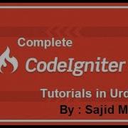 06 Custom Model And Controller Creation Codeigniter Urdu Hindi