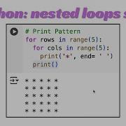 Python Lesson 30 Nested Loop Star Pattern