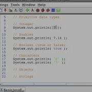 Java Basics Part 1