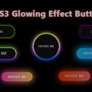 Glowing Button Effect Css Code In Description