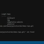 Github Repository Not Found Error While Cloning