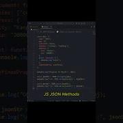 Day 69 Of 90 JS JSON Methods Data Ko Convert Karo Shorts Javascript Viral Trending