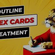How To Write A Script Outline Index Cards Treatment Screenwriting Basics