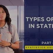 Statistics Using Python Tutorial Part 4 Types Of Data In Statistics Data Science Tutorial 4