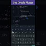 Create Flower Using Css Doodle Js Coding Status Aaacoder Codingstatus Shortcodingvideo Css