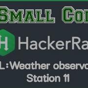 Weather Observation Station 11 SQL In Hackerrank Solution With Discussion